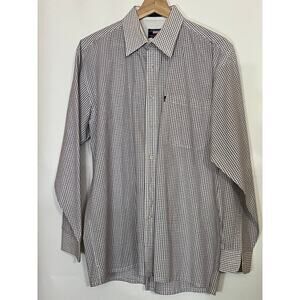 Giorgio Ebenni Men's Long sleeve Button-down shirt M Casual Smart-Casual